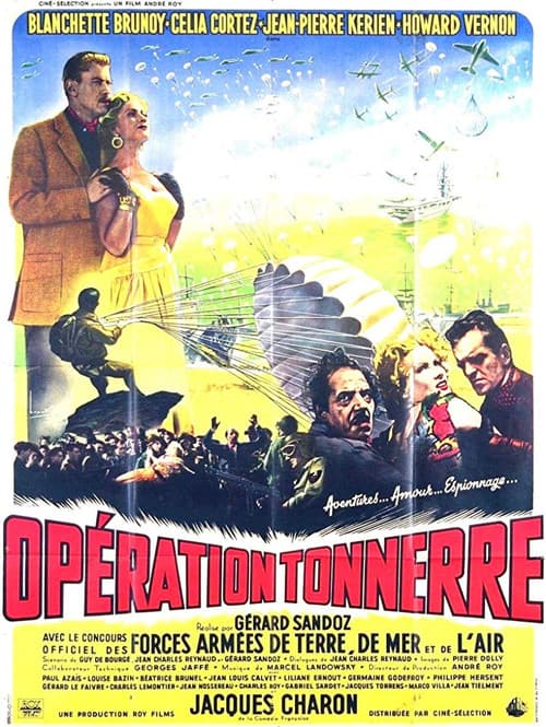Opération tonnerre (1956) poster