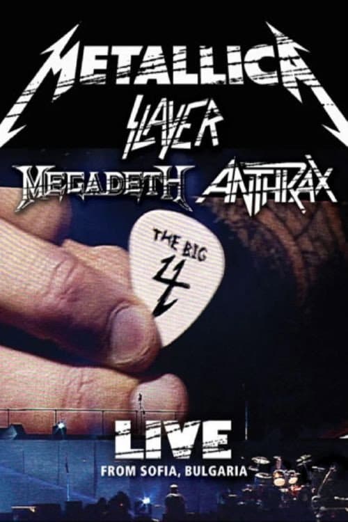 Megadeth - The Big Four - Live from Sofia, Bulgaria (2010) poster
