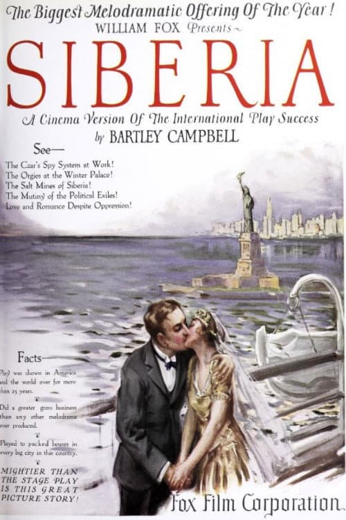 Siberia (1926) poster