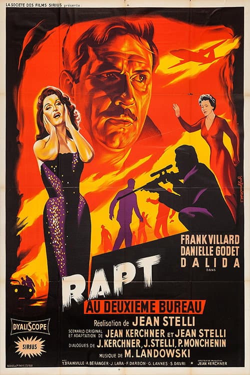 Rapt au deuxième bureau (1958) poster