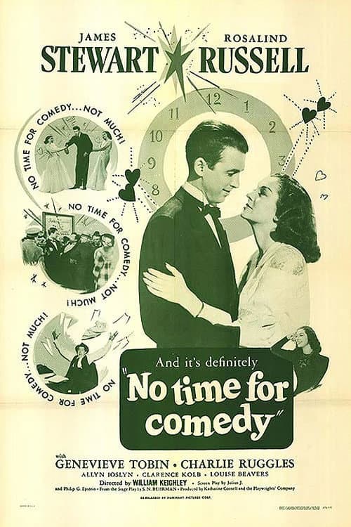 No Time for Comedy (1940) poster