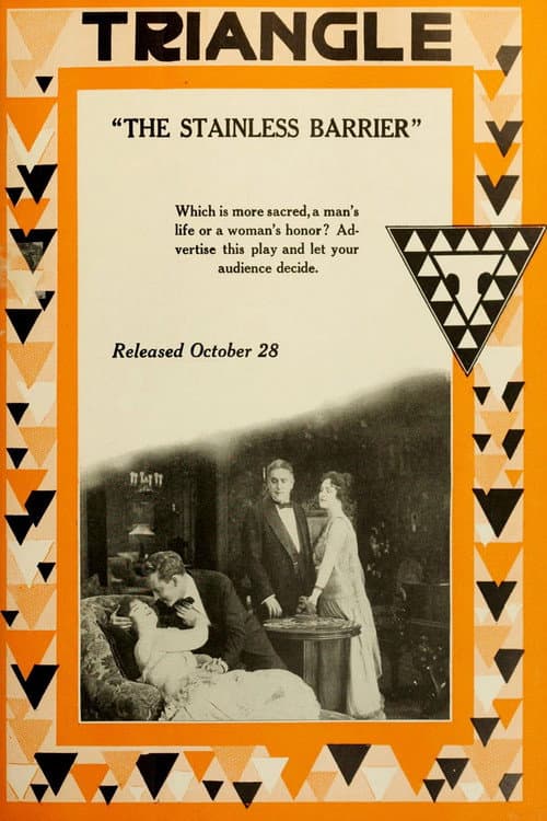 The Stainless Barrier (1917) poster