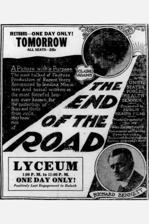 The End of the Road (1919) poster