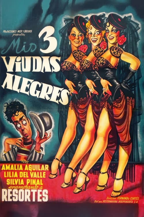 Mis tres viudas alegres (1953) poster