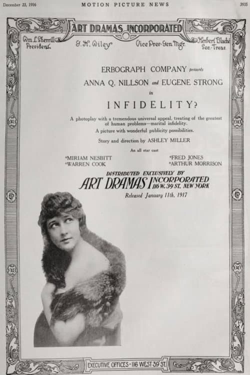 Infidelity (1917) poster