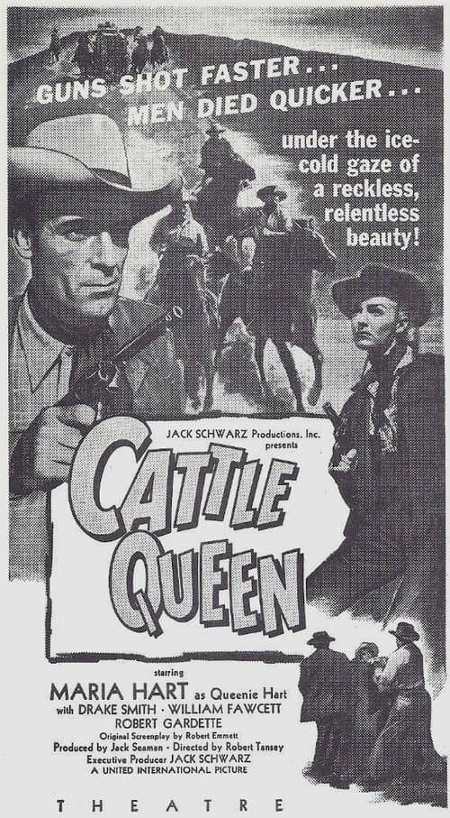 Cattle Queen (1951) poster