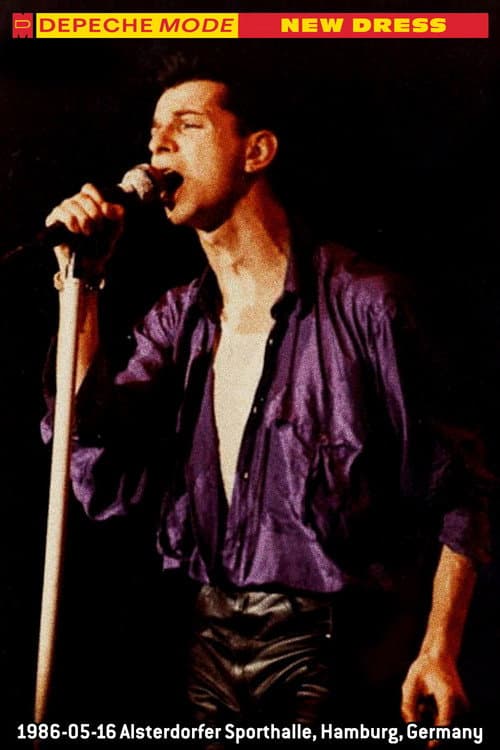Depeche Mode: New Dress · Hamburg (1986) poster