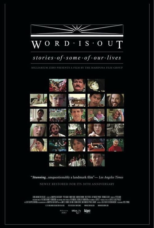 Word Is Out: Then and Now, Thirty Years Later (2008) poster
