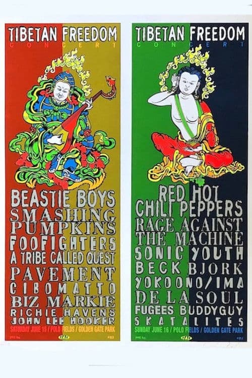 Red Hot Chili Peppers: Tibetan Freedom Concert (1996) poster