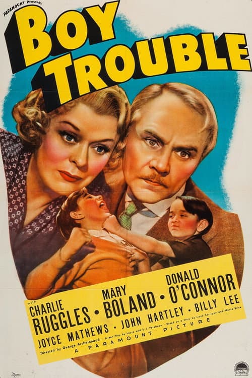 Boy Trouble (1939) poster