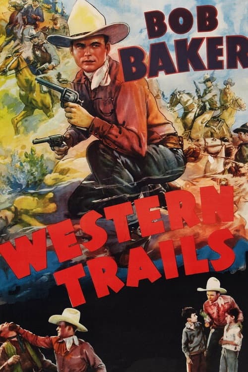 Western Trails (1938) poster