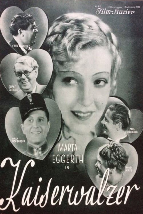 Kaiserwalzer (1933) poster