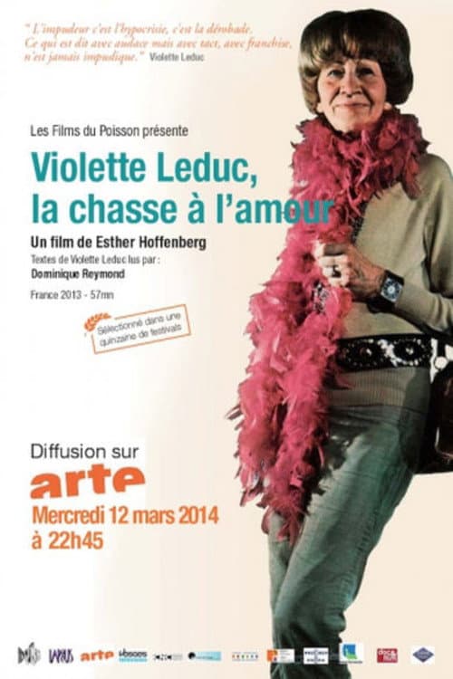 Violette Leduc, la chasse à l’amour (2013) poster