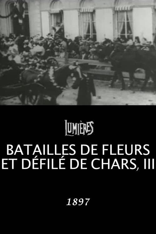 Bataille de fleurs et défilé de chars, III (1897) poster
