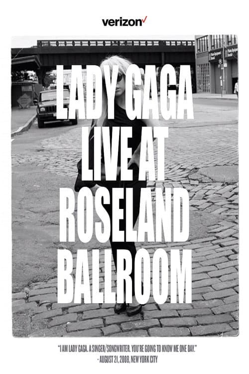 Lady Gaga Live at Roseland Ballroom (2014) poster
