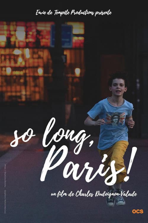 So Long, Paris! (2020) poster