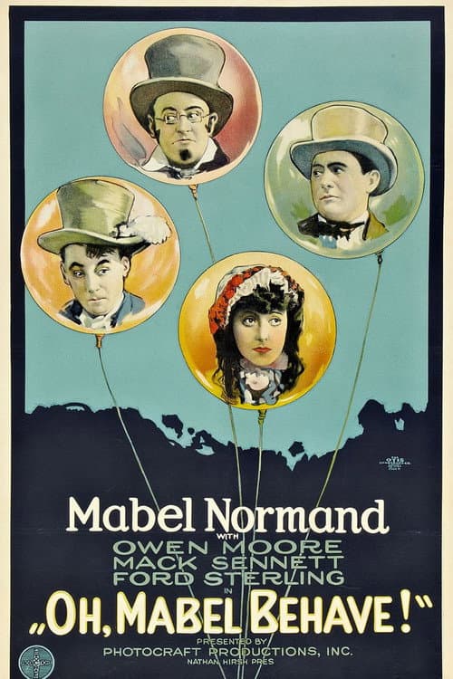 Oh, Mabel Behave (1922) poster