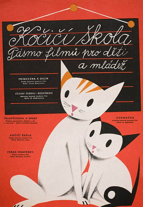 Kočičí škola (1961) poster