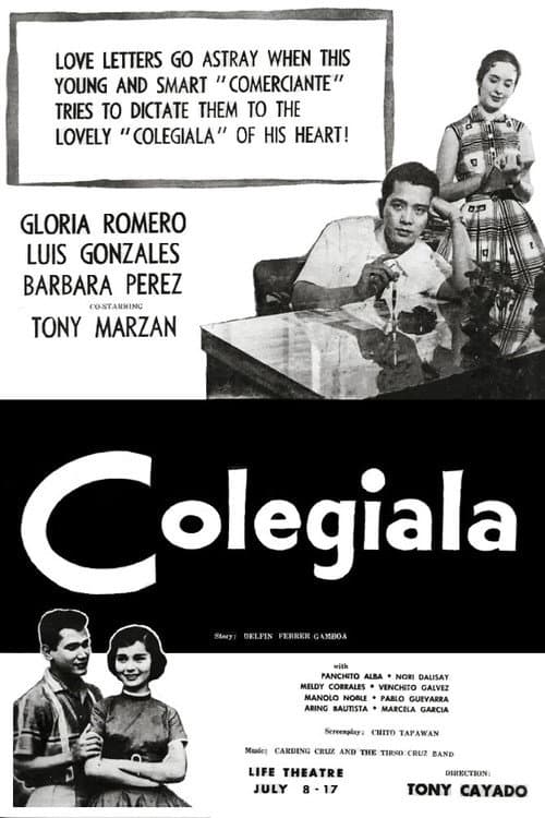 Colegiala (1957) poster