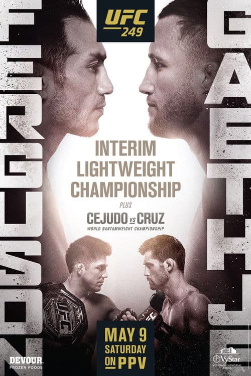 UFC 249: Ferguson vs. Gaethje (2020) poster