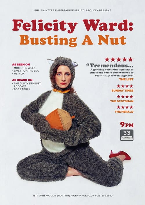 Felicity Ward: Busting A Nut (2022) poster