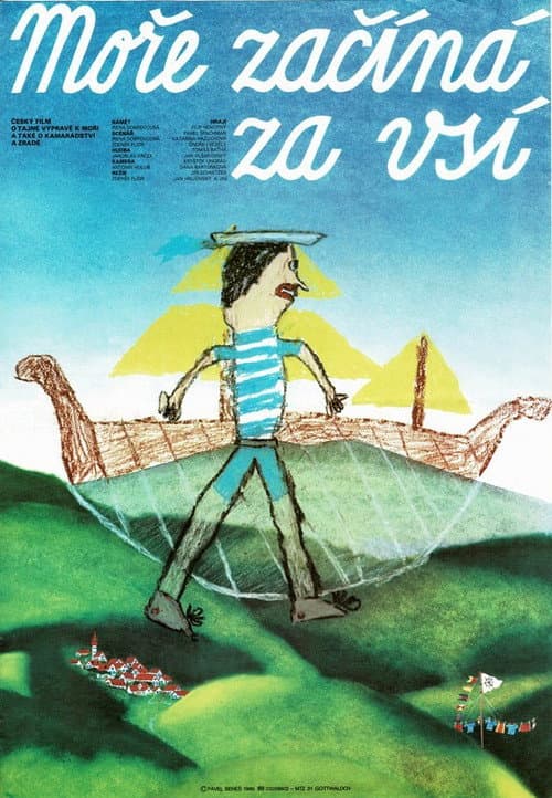 Moře začíná za vsí (1988) poster