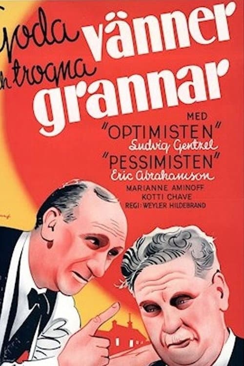 Goda vänner och trogna grannar (1938) poster
