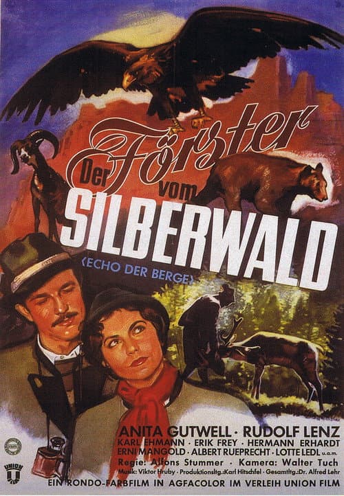 Echo der Berge (1954) poster
