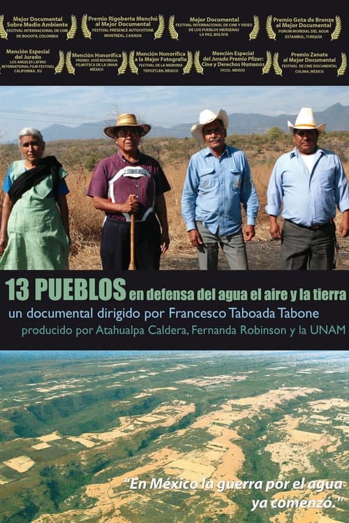 13 pueblos en defensa del agua, el aire y la tierra (2009) poster
