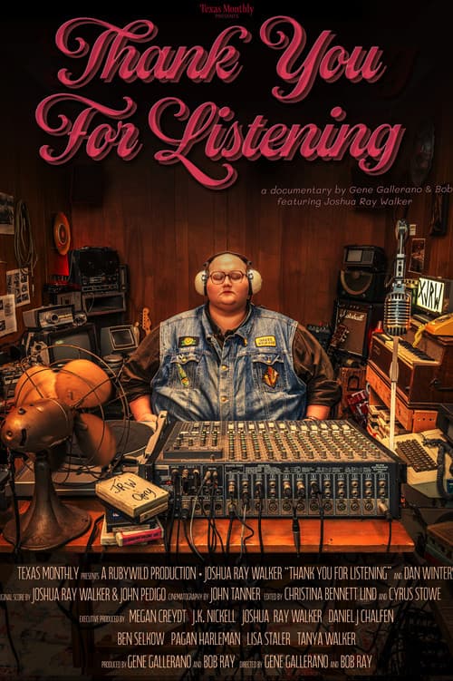 Thank You for Listening (2026) poster