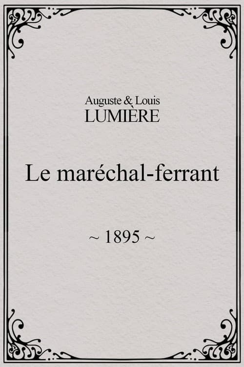 Le maréchal-ferrant (1895) poster