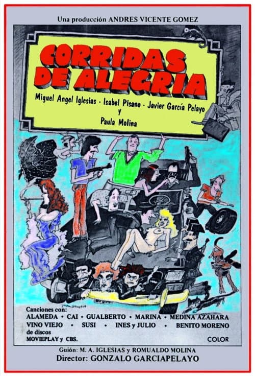 Corridas de alegría (1982) poster