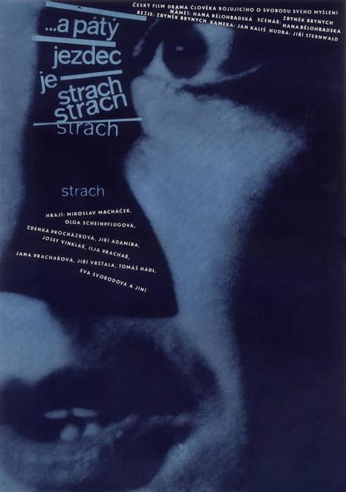 ...A Páty Jezdec Je Strach (1965) poster
