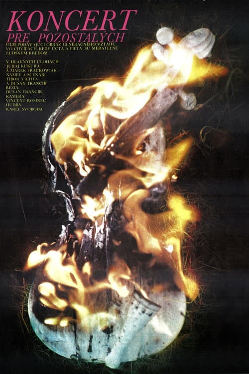Koncert pre pozostalých (1977) poster