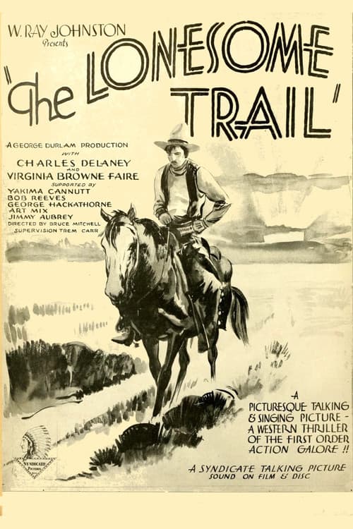 The Lonesome Trail (1930) poster