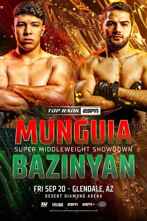 Jaime Munguia vs. Erik Bazinyan (2024) poster