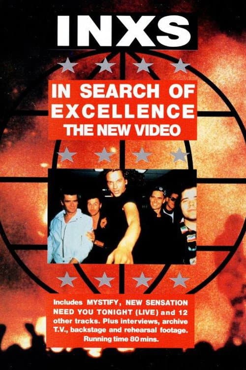 INXS: In Search of Excellence (1989) poster