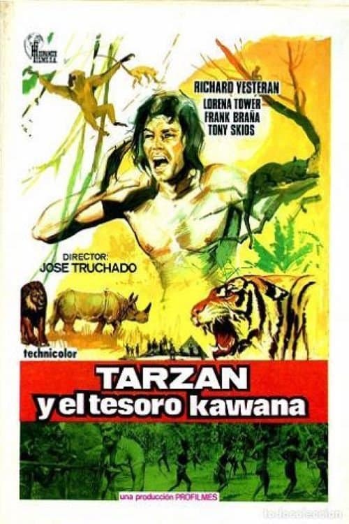 Tarzán y el tesoro Kawana (1975) poster