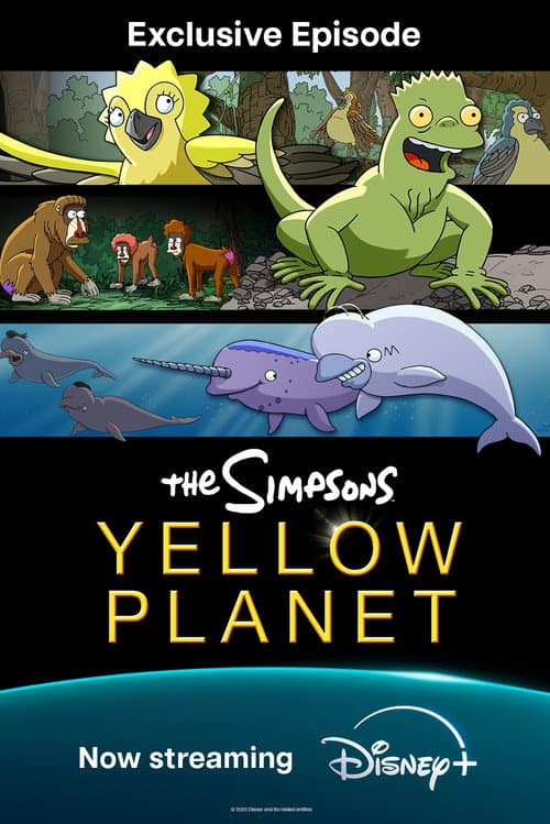 The Simpson: Yellow Planet (2025) poster