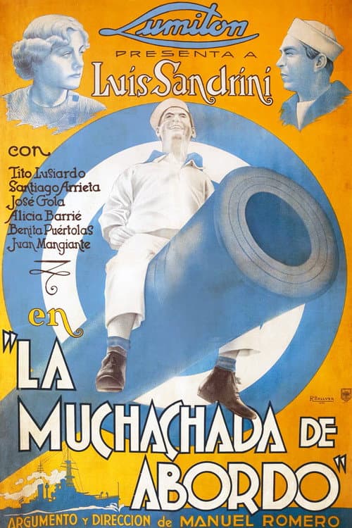 La muchachada de a bordo (1936) poster