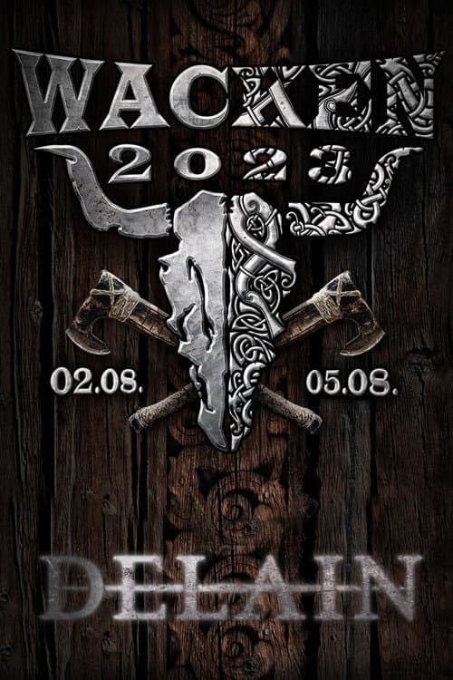 Delain - Wacken Open Air (2023) poster
