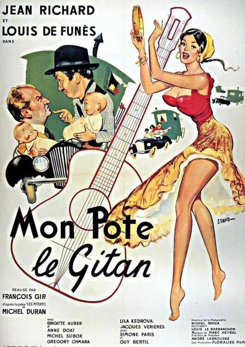 Mon pote le gitan (1959) poster