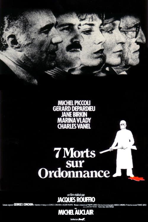 7 morts sur ordonnance (1975) poster