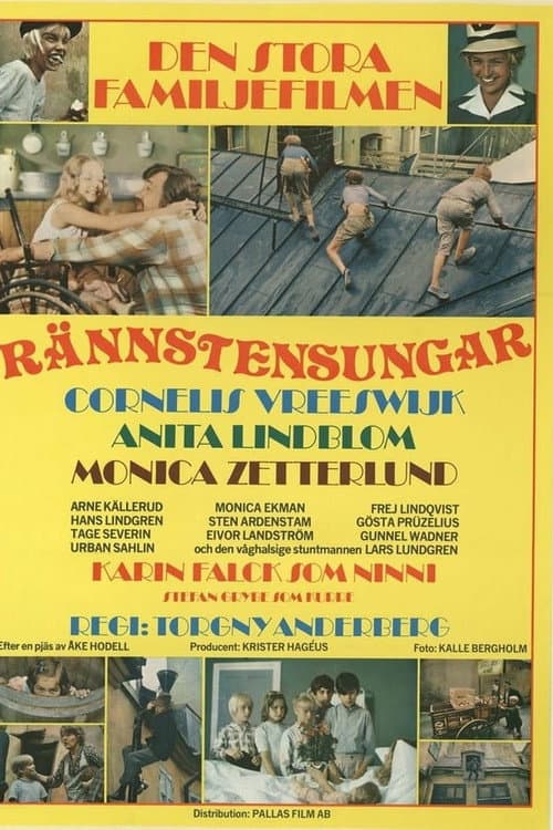 Rännstensungar (1974) poster