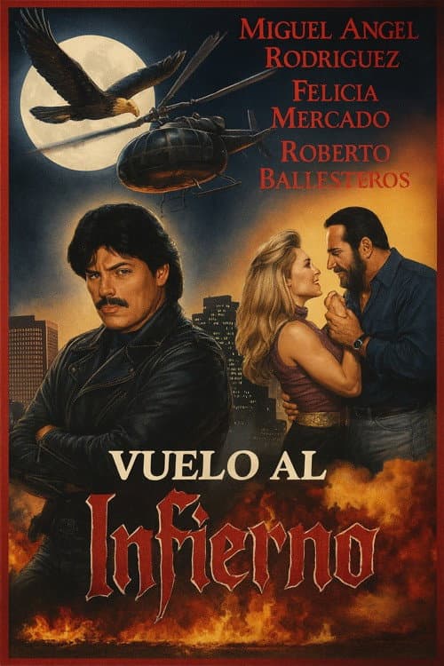 Vuelo al infierno (1993) poster