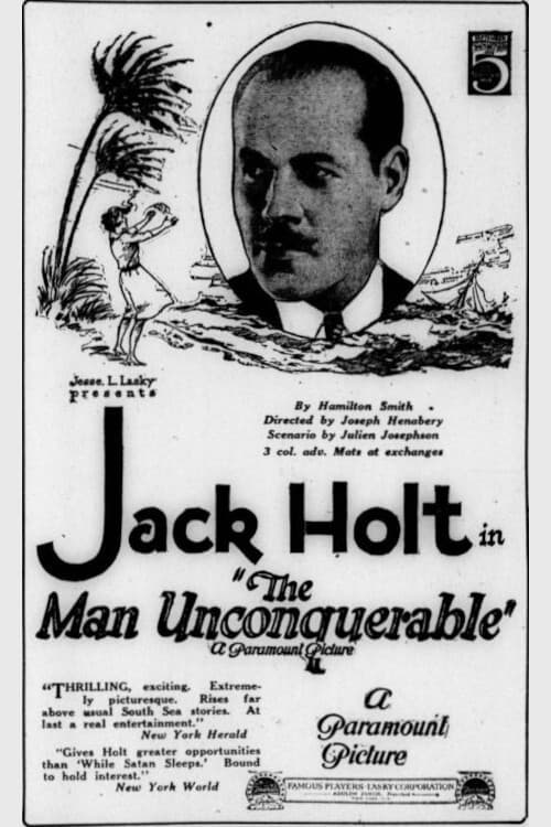 The Man Unconquerable (1922) poster