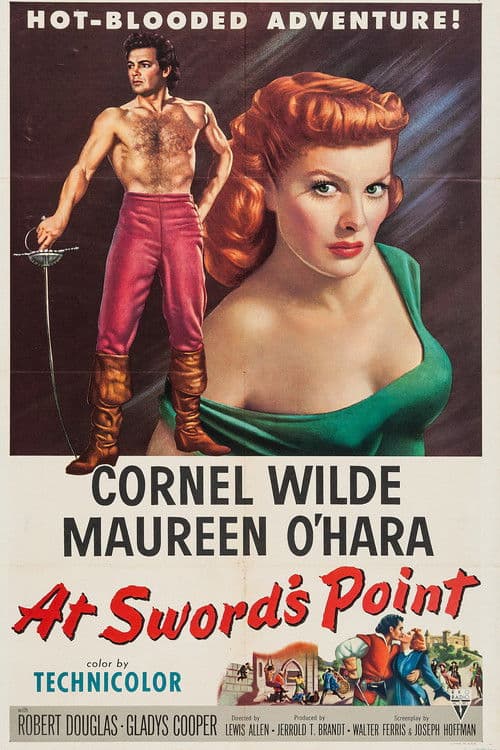 At Sword's Point (1952) poster