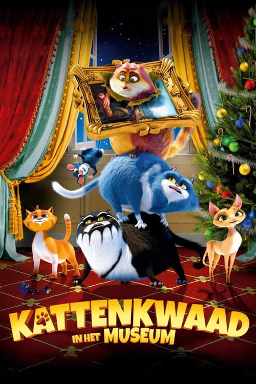 Kattenkwaad in het museum (2023) poster