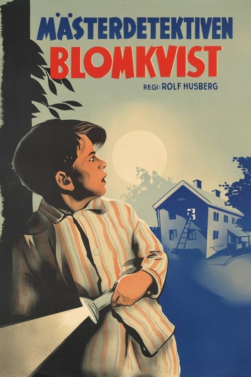 Mästerdetektiven Blomkvist (1947) poster