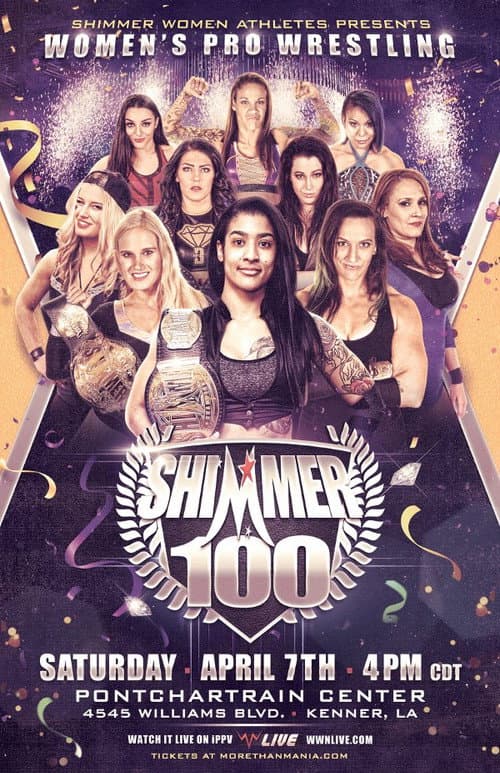 SHIMMER Women Athletes Volume 100 (2018) poster